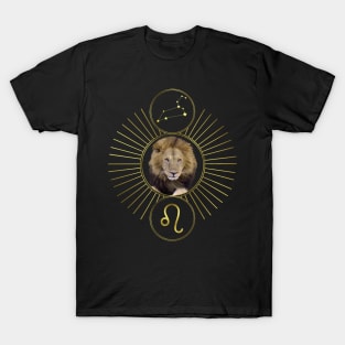 Zodiac Leo - Graphic - Leo - Constellation T-Shirt